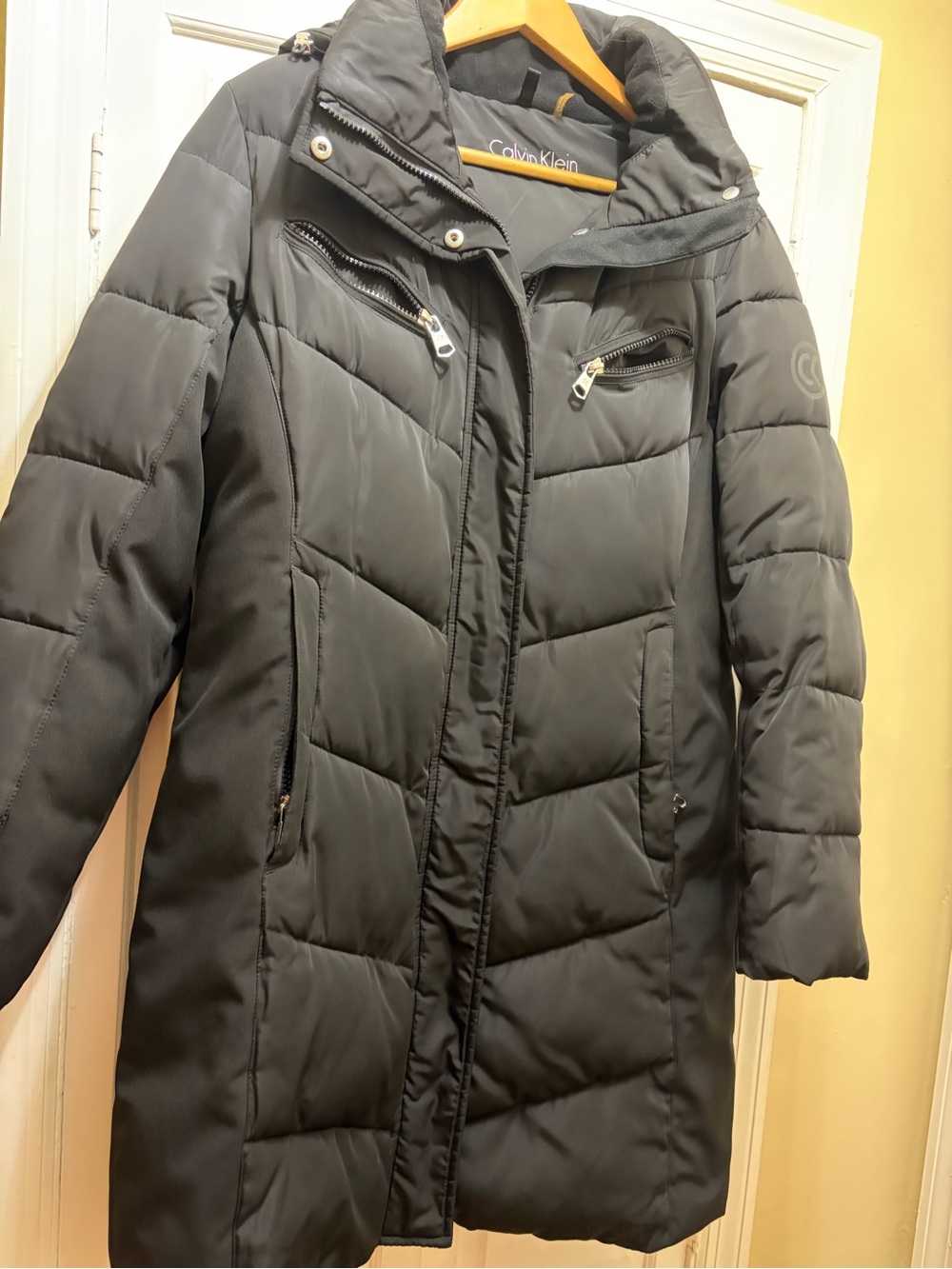 Calvin Klein performance Women's Black Puffer Coat